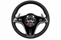 Mercedes CL-klasse C216 2006–2014 S-Style stuurwiel (voor AMG, carbon + grijze knoppen) foto 1